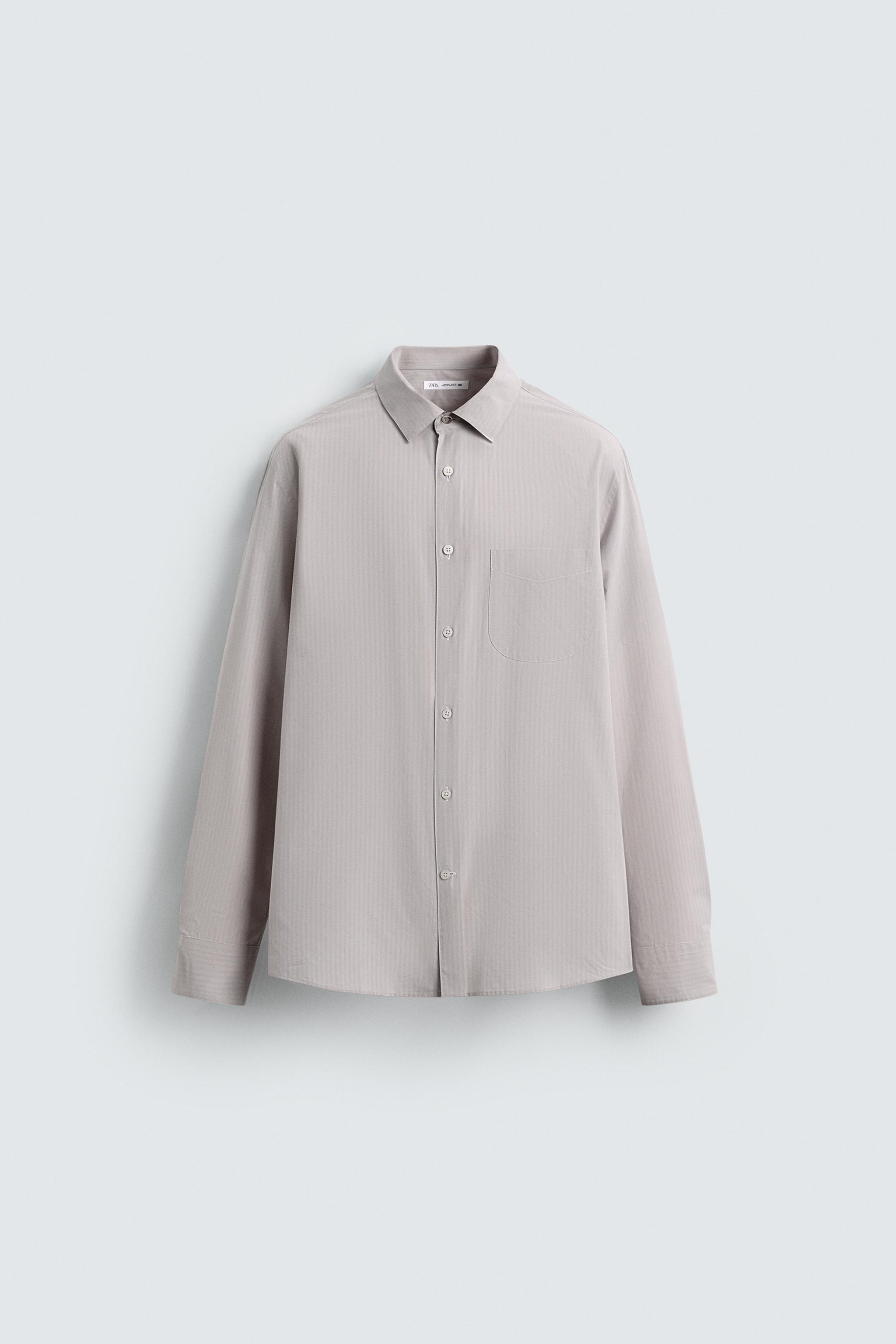 STRIPED JACQUARD SHIRT